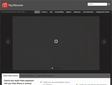Tablet Screenshot of myuremote.com